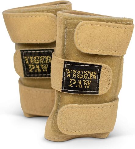 دعامات معصم الجمباز الأصلية من Tiger Paw (تُباع في أزواج) - واقيات معصم الجمباز الأصلية من فئة المنافسة، وأقواس دعم المعصم، قابلة للتعديل، مصنوعة في الولايات المتحدة الأمريكية (رمال) in Kuwait