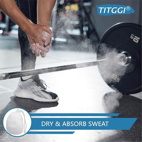 كرة الطباشير القابلة لإعادة الملء بوزن 2.6 أونصة، كرة الطباشير متعددة الأغراض مليئة بكربونات المغنيسيوم غير السامة وعديمة الرائحة لطباشير تسلق الصخور، وطباشير الصالة الرياضية، وطباشير رفع الأثقال، وطباشير الجمباز للحانات والمزيد in Kuwait