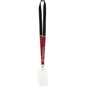 Harry Potter Unisex-Adult's Hogwarts Lanyard, Black, One Size