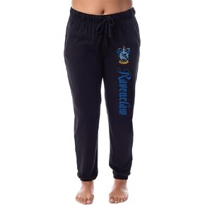 Harry Potter Womens' Ravenclaw House Crest Sleep Jogger Pajama Pants