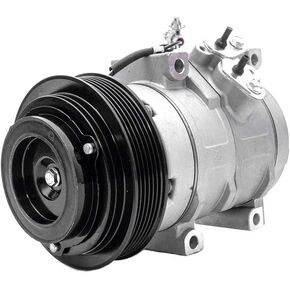 FKG AC Compressor and A/C Clutch fit for 2004-2006 Toyota Sienna (3.3L), 2007 Toyota Sienna (3.5L)