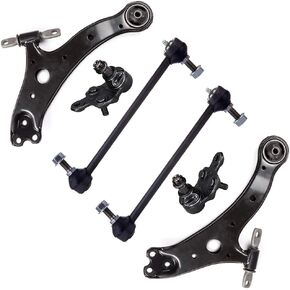 Front Control Arm Ball Joint Sway Bar End Link Suspension Kit Fit for 2002-2003 for Lexus ES300 2005-2012 for Toyota Avalon 2002-2006 for Toyota Highlander