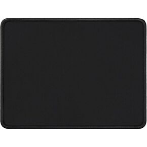 Mouse Pad with Anti-fray Stitching, Premium-Textured & Anti-Slip Rubber Base Mousepad, Gaming Mouse Mat for Laptop, Office & Home, Black