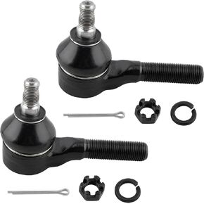 BOXI - ES2246 Pair Front Outer Tie Rods for Dodge Power Ram 50 Raider for Mitsubishi Mighty Max Montero for Chrysler Conquest Steering Outer Tie Rod End Links Replacement