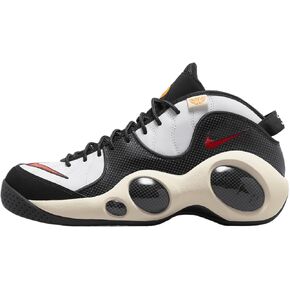 Nike Air Zoom Flight 95 - Men's Shoes - 8 - White/Total Orange/Coconut Milk/University Red - DX3955-100