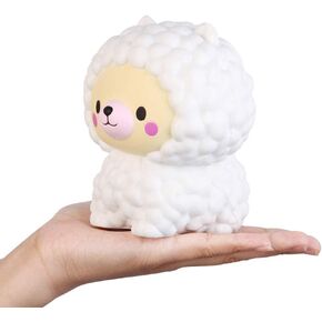 Anboor 5.1 Inches Squishies Sheep Bear Jumbo Kawaii Soft Slow Rising Scented Animal Squishies Stress Relief Kid Toys Children's Day
