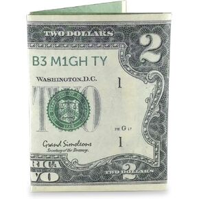 mighty wallet $2 Bill mini Tyvek Wallet | Paper Wallet | Minimalist Wallet