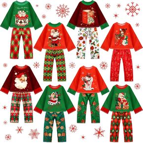 8 Pcs Christmas Elf Doll Clothes Bulk Christmas Elf Doll Costume Set Christmas Tree Elf Doll Decor Snowman Snowflake Doll Costume Accessories for Xmas Decoration (Classic Style)