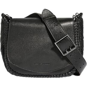 Aimee Kestenberg All For Love Saddle Crossbody Bag for Women - Small Leather Crossbody Purse - Adjustable & Removable Strap
