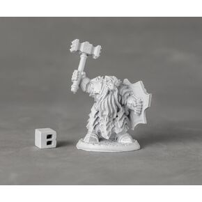 REAPER Miniatures 03892 Dark Dwarf Striker, Metal Miniatures