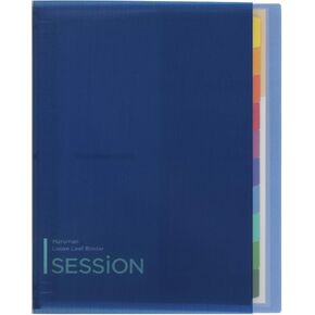 Maruman F584-02 Loose Leaf Binder, A4, Session, 30 Holes, Blue
