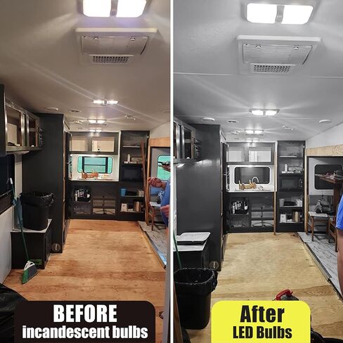 12V RV LED Interior Lights, 20 Packs 1141 1156 1003 1073 BA15S 7506 LED Bulbs for RV Camper Trailer Boat Trunk Interior Indoor Tail Lights (White) in Saudi Arabia