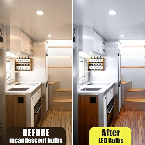 12V RV LED Interior Lights, 20 Packs 1141 1156 1003 1073 BA15S 7506 LED Bulbs for RV Camper Trailer Boat Trunk Interior Indoor Tail Lights (White) in Saudi Arabia