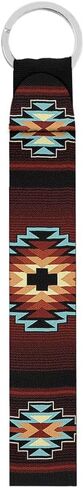 GLENLCWE Southwest Native American Tribal Aztec Car Wristlet Lanyard and Neoprene Keychain in Kuwait