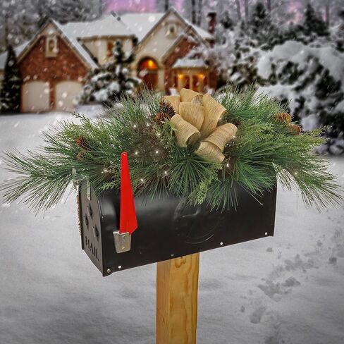 شركة الشجرة الوطنية HGTBX63-30036MB غنيمة صناعية للزينة، أخضر in Kuwait