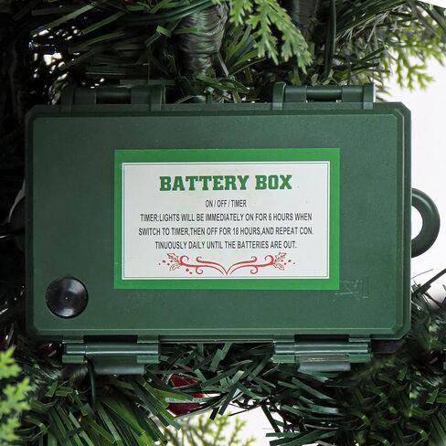 شركة الشجرة الوطنية HGTBX63-30036MB غنيمة صناعية للزينة، أخضر in Kuwait