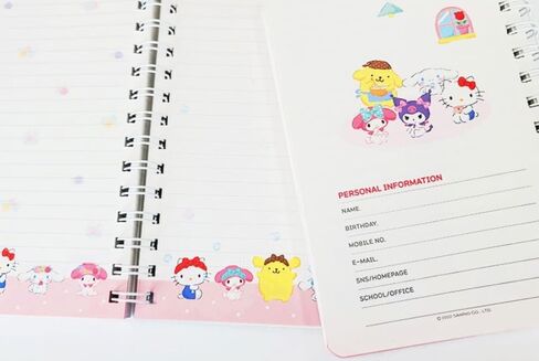 1 Count Cute Kitty Melody Friends 365 Daily Planner (Pink or Mint) Random Design will be sent. in Saudi Arabia