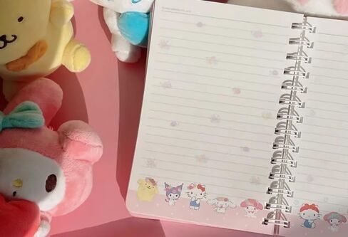 1 Count Cute Kitty Melody Friends 365 Daily Planner (Pink or Mint) Random Design will be sent. in Saudi Arabia