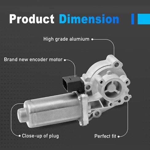 محرك تحويل 600-932 4WD مع مستشعر مناسب لسيارات BMW E83 X3 2003-2010، E53 E70 X50 2003-2006 استبدال الرقم 27107566296، 27107568267 in Saudi Arabia
