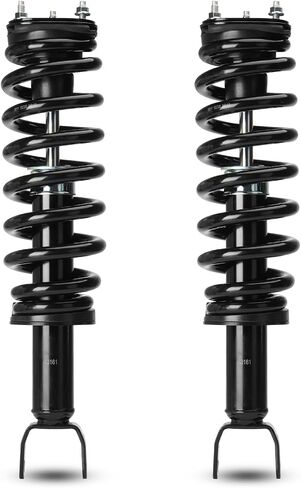171111 Front Complete Strut Coil Spring Assembly Compatible with 2006-2008 Dodge Ram 1500 4WD 5-Lug Shock Absorbers in Saudi Arabia