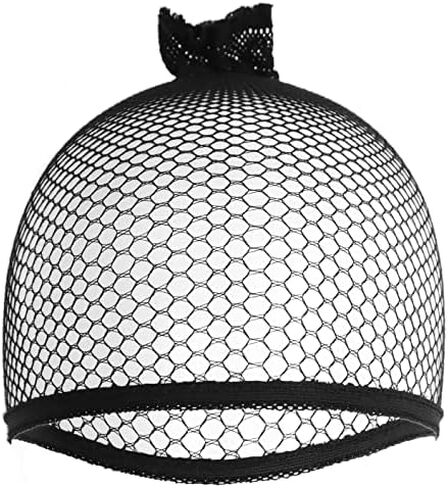 ANOGOL + قبعة شعر + حجاب أحمر شعر مستعار أسود مع غرة مدببة وكعكة قوطية متوسطة الطول شعر مستعار قوطي العروس زي للنساء شعر مستعار لحفلات الهالوين، شعر مستعار صناعي أسود على شكل كعكة شعر مستعار متوسط ​​مستقيم للعروس للنساء in Kuwait