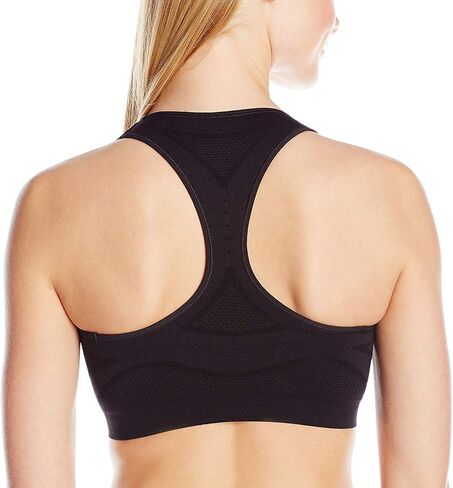 Hanes Sport Women's Seamless Racerback Sports Bra,Amaranth,Small in Saudi Arabia