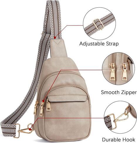 BOSTANTEN حقيبة حبال صغيرة للنساء ومحفظة جلدية للنساء حامل بطاقات الائتمان RFID in Kuwait