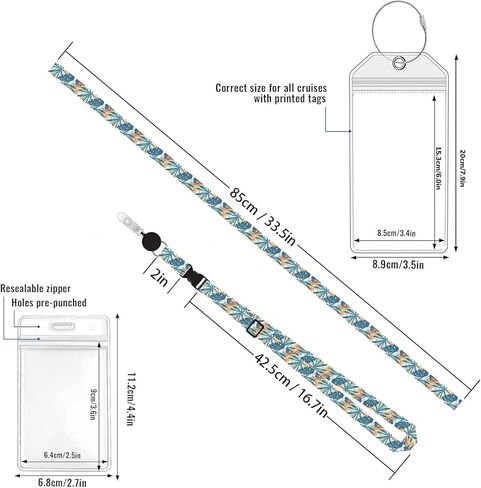 أساسيات سفينة الرحلات البحرية - حبل لبطاقات سفينة الرحلات البحرية، حامل بطاقات أمتعة الرحلات البحرية، حبل غسيل السفر، خطافات مغناطيسية من النيوديميوم (46 رطل - شديدة التحمل)، ملحقات الرحلات البحرية تعمل مع جميع خطوط الرحلات البحرية in Kuwait