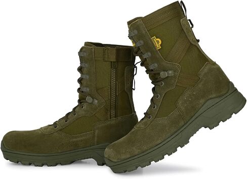 Mikaasa Alpha Aerolite 8.0 Side Zip Suede Leather Military & Tactical Boots in Saudi Arabia