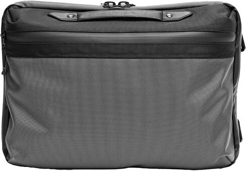 The Frenchie Co. Speed Briefcase | Green | Work & Travel Computer Briefcase with Collapsible Laptop Stand | Carry it like a backpack or brief | 15.6 in computer | Ballistic Nylon & Italian Leather in Saudi Arabia