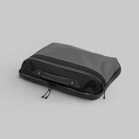 The Frenchie Co. Speed Briefcase | Green | Work & Travel Computer Briefcase with Collapsible Laptop Stand | Carry it like a backpack or brief | 15.6 in computer | Ballistic Nylon & Italian Leather in Saudi Arabia
