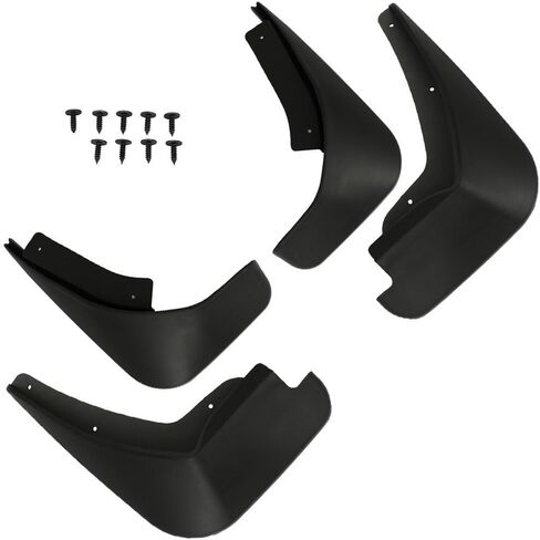 SCITOO Set of 4PCS Universal mud Flaps for 2011-2018 for Ford Fiesta Front & Rear mud Flaps Splash Guard Set in Saudi Arabia