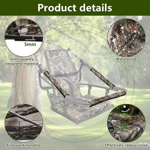 GJL شجرة حامل منصات السكك الحديدية استبدال منصات السكك الحديدية اطلاق النار للماء كامو Treestand اطلاق النار السكك الحديدية الحشو شجرة حامل أغطية السكك الحديدية لحامل ثلاثي القوائم الغزلان سلم Treestand، هادئ وسهل التنكر in Kuwait