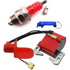 TC-Motor Red Racing Ignition Coil For 2 Stroke 47cc 49cc Engine Mini Moto Quad ATV Pocket Dirt Bike Minimoto