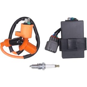 BH-Motor New Ignition Coil CDI Spark Plug Kit For Honda FourTrax 300 TRX300 TRX300FW 1998-2000