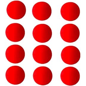 10 Pcs Red Magic Sponge Ball Sponge Balls Finger Sponge Ball Close-Up Magic Props Sponge Toy Classical Comedy Trick Props Magic Kits and Accessories Novelty and Gag Toys (3.5cm)