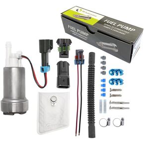 WALBRO HELLCAT 525LPH F90000285 FUEL PUMP (UNIVERSAL E85) ULTRA HIGH-PERF WITH INSTALL KIT 400-0085