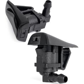 Click&Fit Windshield Washer Nozzles compatible with 2003-2011 Cadillac CTS, CTS-V, SRX, STS, STS-V – Wiper washer sprayers replases 15778747
