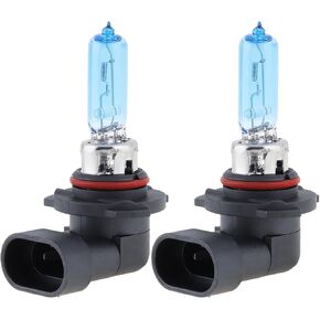 9005 مصباح هالوجين، 12 فولت 100 واط 5000 كيلو ضوء أبيض فائق السطوع مصباح هالوجين للسيارة مصباح ضباب أمامي تلقائي، حزمة من 2 in Kuwait