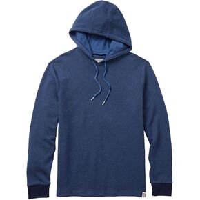 Fair Harbor The Textured Tailwind Hoodie –– Men's Classic Lightweight Hoodie –– Incredibly Soft and Breathable