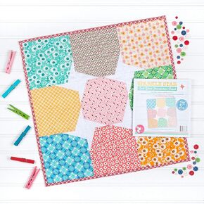 It's Sew Emma Sparkle Star 6in Block Foundation Pad Paper Products