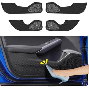 Car Door Anti Kick Pad for Honda Civic 2022 2023 2024 2025 11th gen Accessories Carbon Fiber Style Leather Sticker Door Sill Protector Cover Edge Guard Side Mat Interior Decoration Dirty Stickers