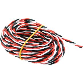 16' 5m 3-Way Servo Wire 22awg 60 cores Twisted Cable for JR Hitec Futaba(BDHI-36)