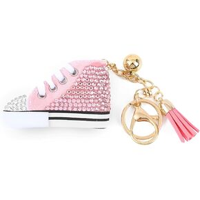 Rhinestone Keychain, Sneaker Bag Keychain Bag Pendant Handbag Keychains Accessories Keyring Key Backpack Car Charms