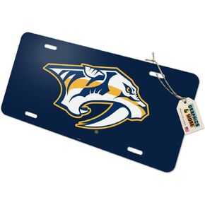 GRAPHICS & MORE Nashville Predators Logo Novelty Metal Vanity Tag License Plate