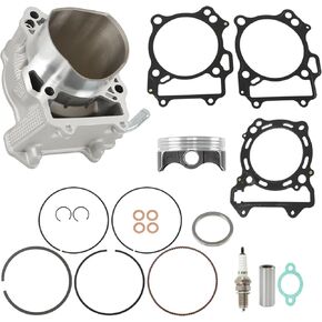 WFLNHB Cylinder Piston Gasket Kit Replacement for Kawasaki KFX400 KLX400R KLX400SR Replacement for Suzuki LT-Z400 DR-Z400 Replacement for Arctic Cat DVX 400