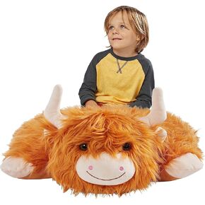 Pillow Pets Jumbo 30" Highland Cow