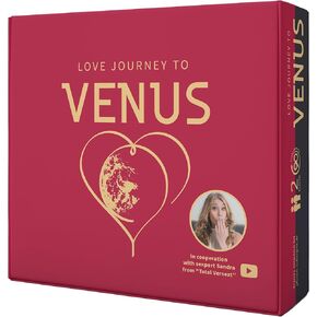 Love Journey to Venus: The Spicy & Romantic Board Game for Adult Couples & Friends, Couple Games for Date Night, Gaming Cards for 2 or more Adults, Love Card for Bedroom (for married couples too)