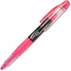 Integra Liquid Ink Highlighter, Chisel Tip, Fade Resistant, Fluorescent Pink (ITA33312)