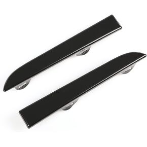 Front Bumper Headlight Grille Filler Trim Panels Set RH & LH Replacement Pair Compatible with Toyota Tacoma 2/4wd 2001-2004 TO1088108 TO1089108
